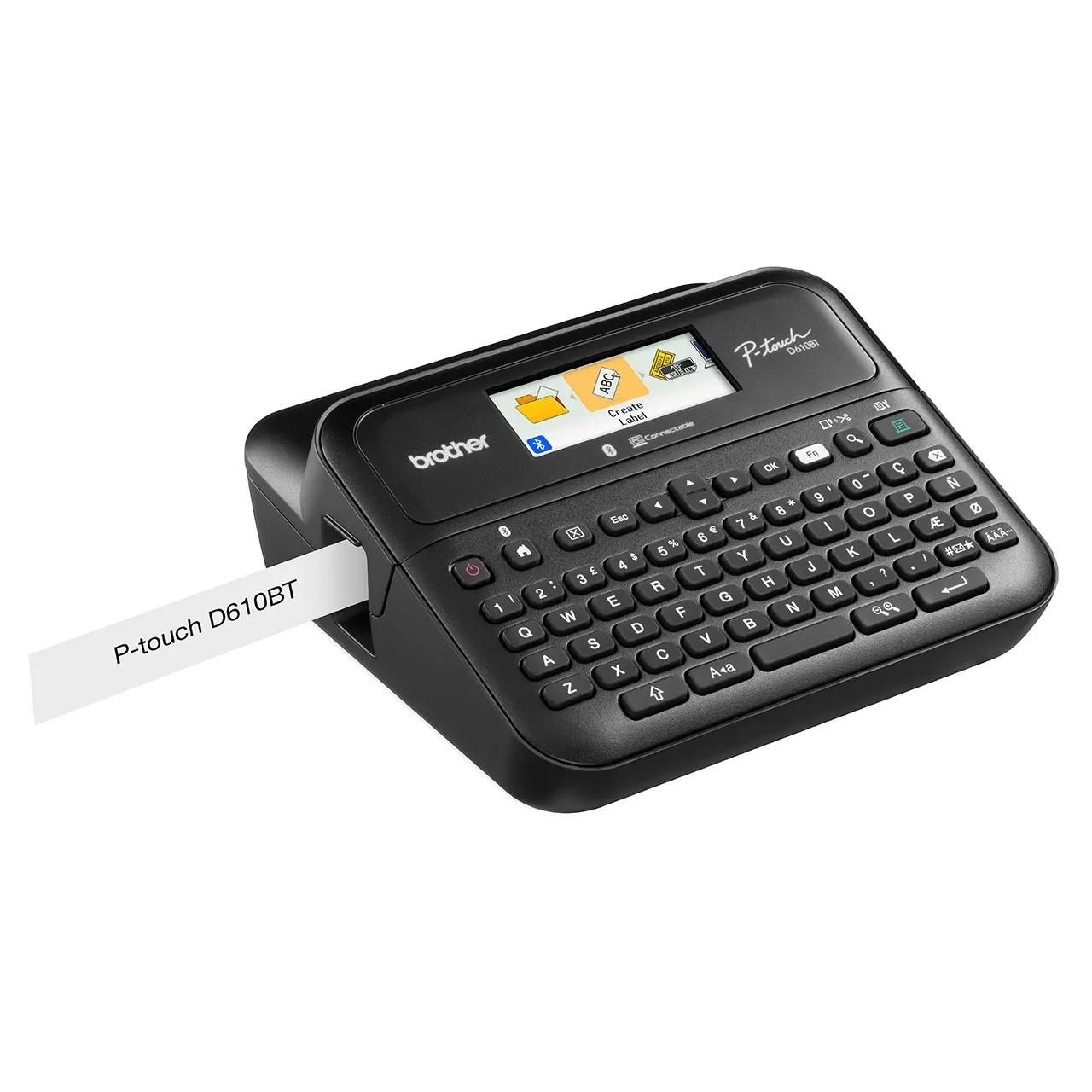 Máy in nhãn di động Brother PT-D610BT (USB,  Bluetooth)