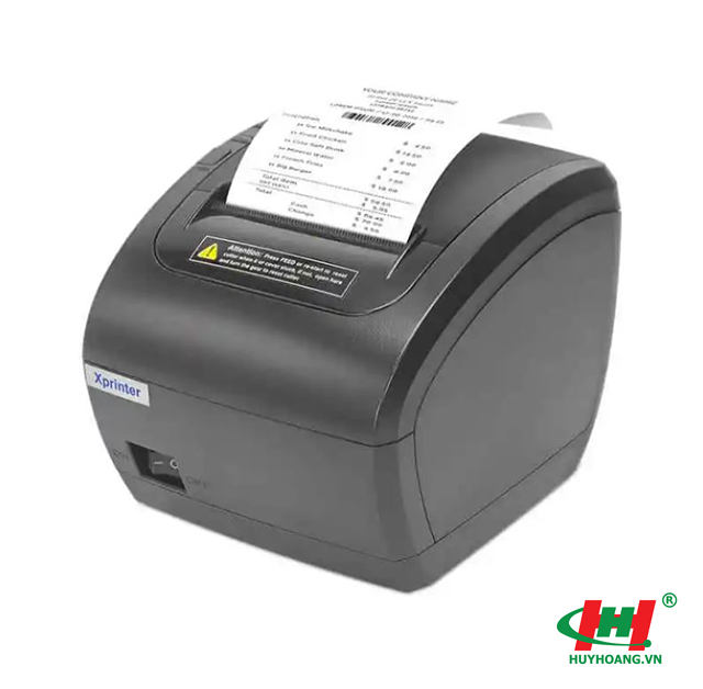 Máy in hóa đơn Xprinter XP-Q838L (58mm/80mm,  USB + LAN)