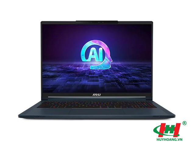 Laptop gaming MSI Stealth 16 AI Studio A1VGG-240VN (Ultra 7-155H/ 32GB 5600MHz DDR5/ GeForce RTX™ 4070 8GB GDDR6/ 2TB SSD M.2 NVMe/ 16inch WQXGA (2560 x 1600) IPS/ Windows 11)