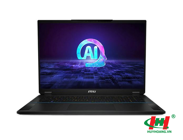 Laptop gaming MSI Stealth 18 AI Studio A1VHG-058VN (Ultra 9 185H/ 32GB 5600MHz DDR5/ GeForce RTX 4080 12GB/ 2TB SSD M.2 NVMe/ 18inch WQUXGA (3840 x 2400) IPS/ Windows 11)