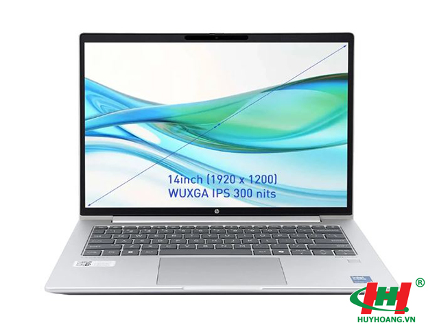 Máy tính xách tay HP Probook 440 G11 A74BHPT,  Core Ultra 7-155U,  16GB RAM,  512GB SSD,  Intel Graphics,  14WUXGA,  Webcam,  3 Cell,  Wlan ax+BT,  Fingerprint,  Win11 Home 64,  Silver,  1yr