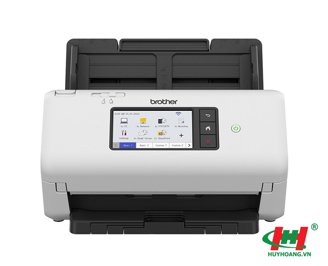 Máy Scan 2 mặt Brother ADS-4700W (2 Mặt,  40 ppm,  USB,  LAN,  Wifi,  ADF 80 tờ) - Hỗ trợ Scan CCCD