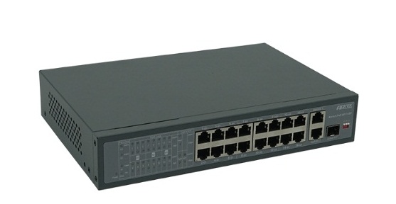 Switch 16 port PoE APTEK SF1163P