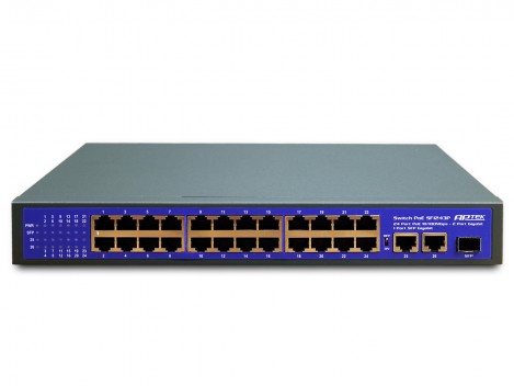 Switch 24 port PoE APTEK SF1243P
