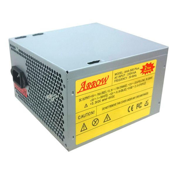 Nguồn Arrow 500W Fan 12cm