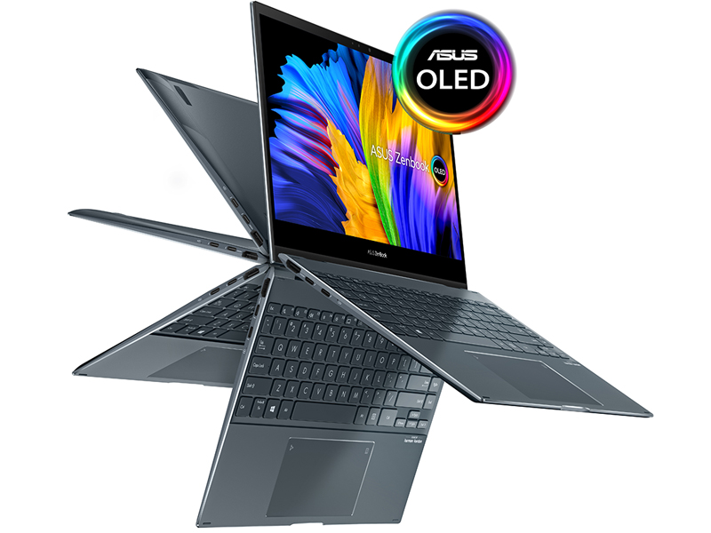 Laptop Asus ZenBook Flip 13 Evo UX363EA-HP532T (Core™ i5-1135G7 | 8GB | 512GB | Intel® Iris® Xe | 13.3 inch FHD | Cảm ứng | Bút cảm ứng | Win 10 | Xám)