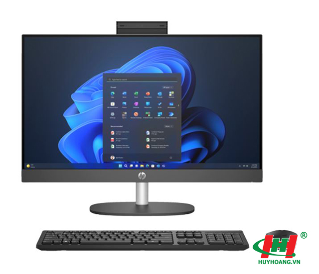 Máy tính để bàn HP ProOne 240 G10 AIO AY2G4PT Core U5-125U/ 8G/ 512GSSD/ 23.8FHD/ IPS/ WL/ BT/ WL_KB/ WL_M/ W11SL/ ĐEN/ 1Year