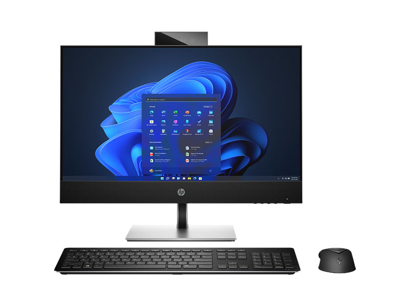 Máy tính để bàn HP ProOne 440 G9 AIO AZ7D0PT i5- 14500T   / 16GB DDR5-4800 (1x16GB) / 512GSSD  /  23.8FHD Touch  / WL/BT /  KB/M  /  W11SL / ĐEN