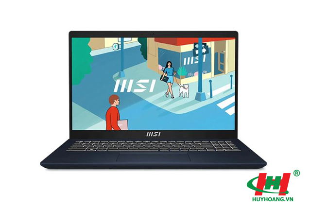 Máy tính xách tay MSI Modern 15 B13M-438VN (i5-1335U/ 8GB Onboard 3200MHz DDR4/ 512GB SSD M.2 NVMe/ 15.6 Full HD/ Windows 11 Home/ Đen/ 1.7kg)
