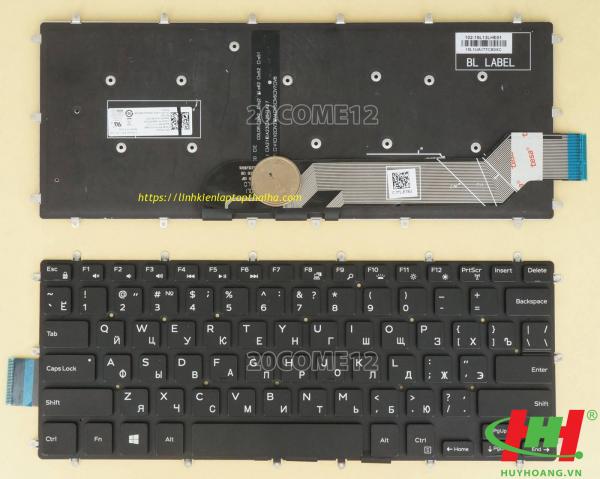 Bàn phím DELL Inspiron  13 5379 5568 7569 7579 7460 7466 7467 Vostro 5471 (thường,  không đèn)