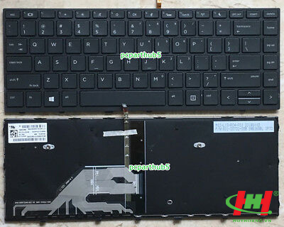 Bàn phím HP Probook 430 G5, 440 G5, 445 G5 (Có khung,  có đèn,  có chuột)