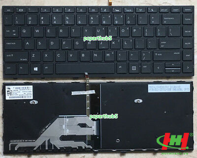 Bàn phím HP Probook 430 G5, 440 G5, 445 G5 (Có khung,  có đèn)