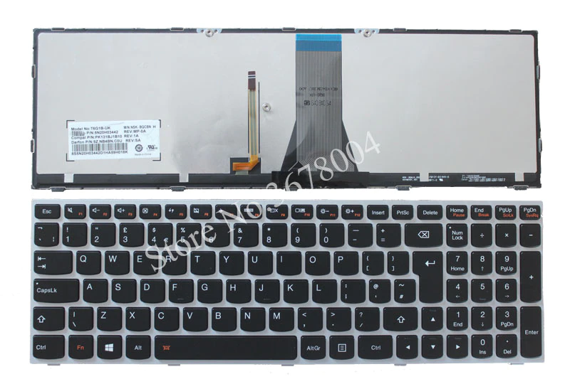 Thay bàn phím laptop Lenovo Z51 Z51-70 Z5170