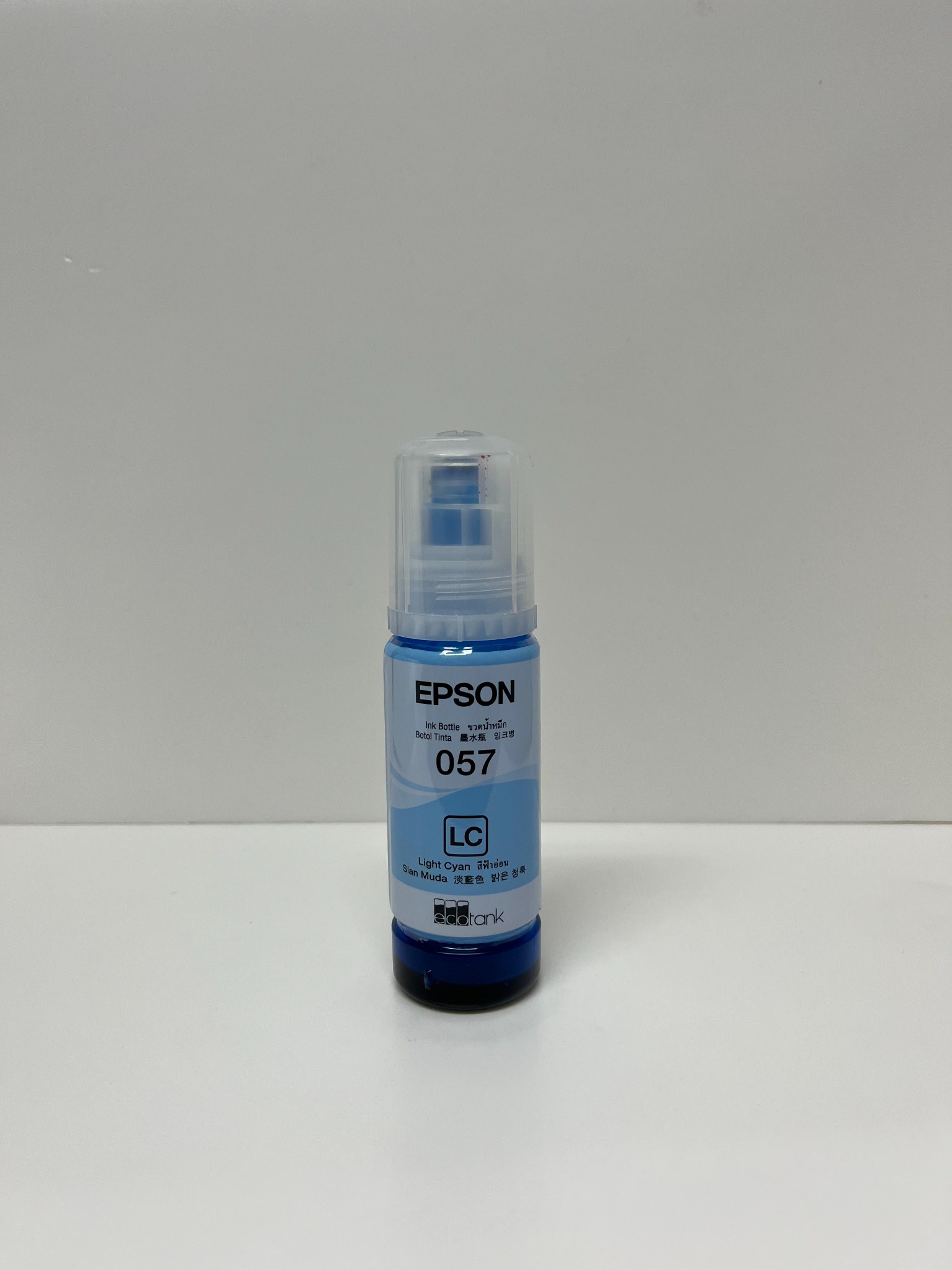 Mực máy in Epson EcoTank L8050 chính hãng (Epson 057 Light Cyan ink Bottle C13T09D500)