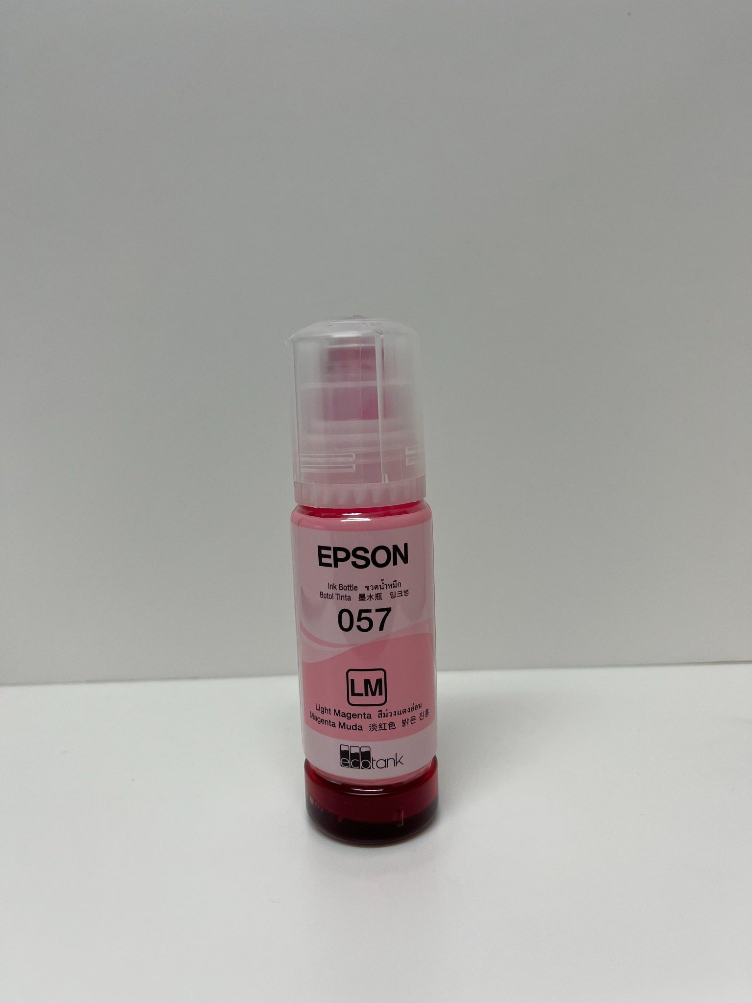 Mực máy in Epson EcoTank L8050 chính hãng (Epson 057 Light Mageta ink Bottle C13T09D600)