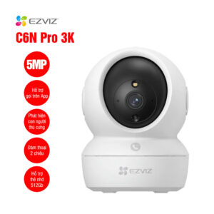 Camera Wifi EZVIZ C6N Pro (3K 5MP,  phù hợp trong nhà,  xoay 360)