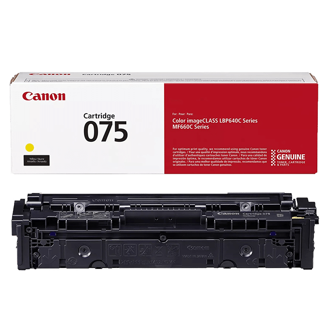 HỘP MỰC MÁY IN LASER CANON MF664CDW - YELLOW (CRG-075Y) - CHÍNH HÃNG