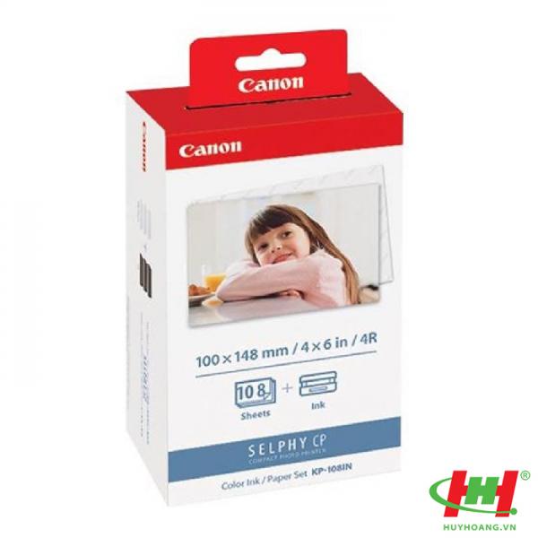 Hộp mực và giấy in ảnh Canon Sheply CP1000 KP-108IN
