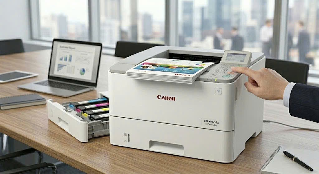 Máy in laser màu Canon LBP 646Cdw