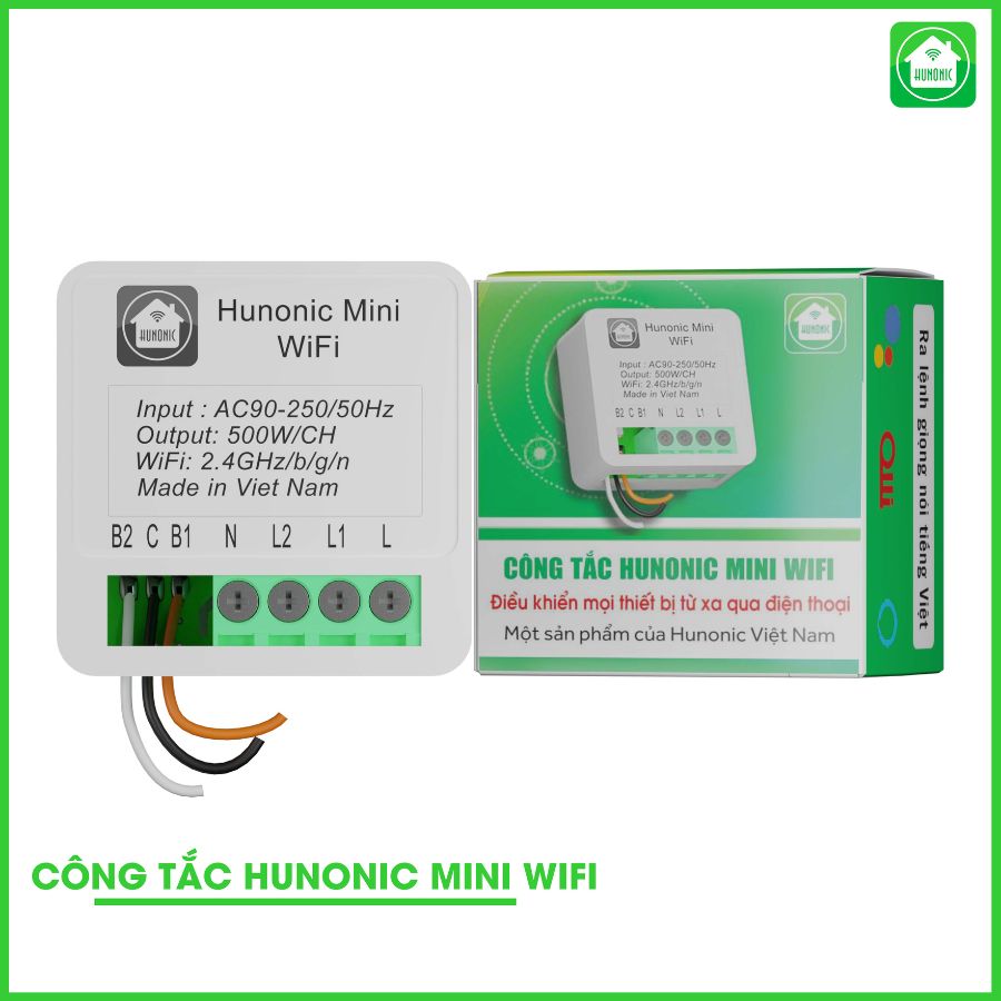 Công tắc điều khiển từ xa Hunonic Mini