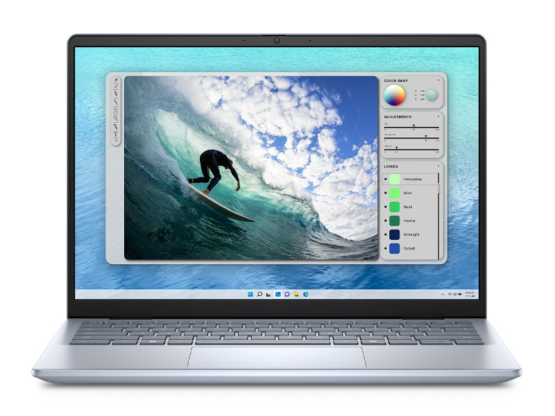 Máy tính xách tay Dell Inspiron 14 5440 INTEL(R) CORE(TM) 7 150U,  14.0 INCH FHD+,  2X8G,  512GB SSD/ 4 CELL-54WHR/ WIN 11/ OFFICE H&S 2021 N4I7204W1-ICEBLUE* - 01Y