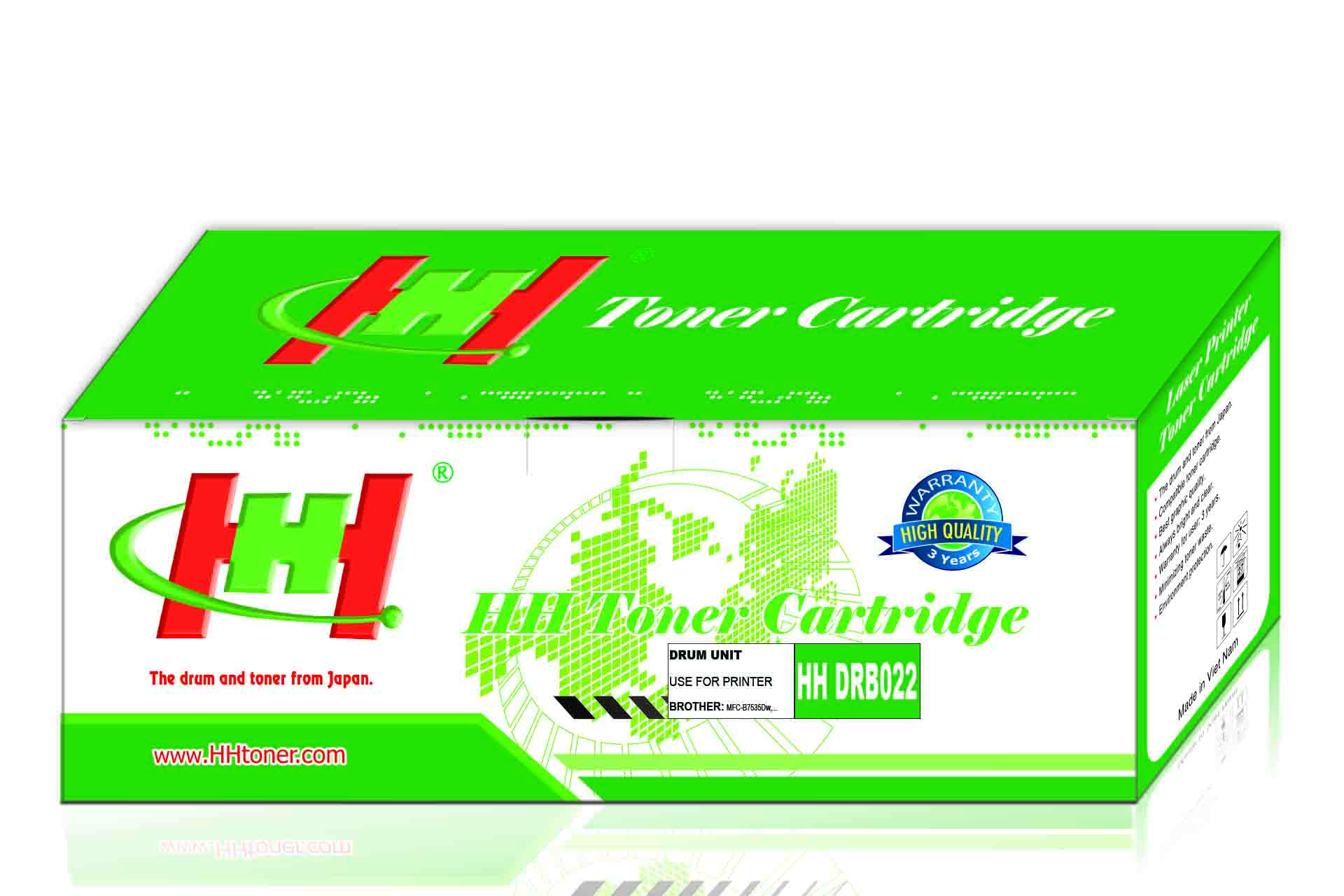 Cụm drum máy in Brother HL-B2000D (HH DRB022) Tương thích
