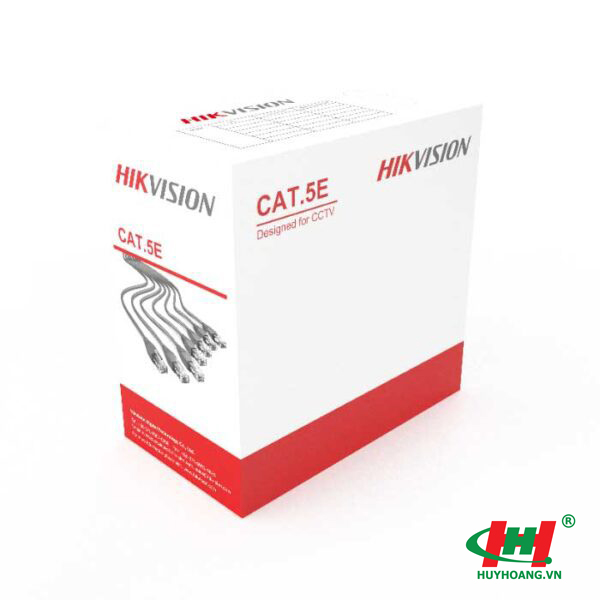 Cáp mạng CAT5 8 Lõi đồng HIKVISION DS-1LN5EU-SC0 305m