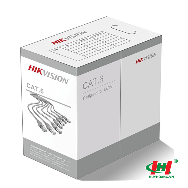 Cáp mạng CAT6 Hikvision DS-1LN6UZC0 305m