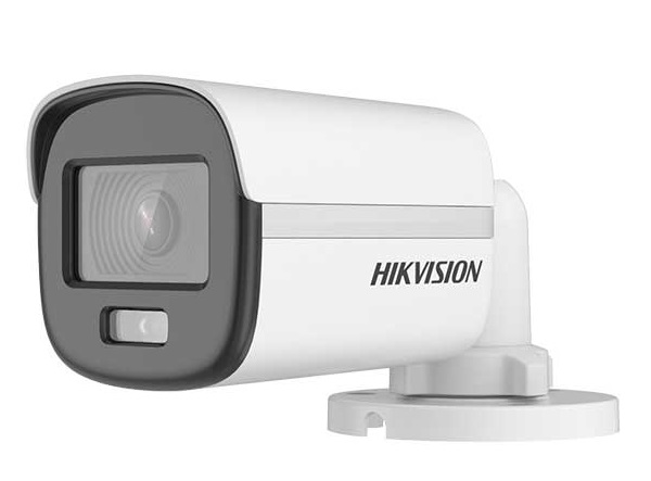 Camera 2MP HIKVISION DS-2CE10DF0T-FS có loa (2M/ TVI/ AHD/ CVI/ CVBS/ THÂN/ NGOÀI TRỜI/ FULL COLOR)