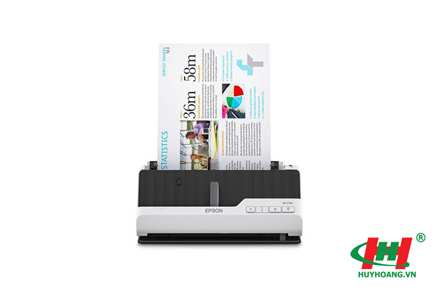 Máy Scan 2 mặt Epson WorkForce DS-C330 (A4,  30trang/phút,  Khay ADF 20tờ,  USB,  Type C,  Công suất 5000 tờ/ngày)