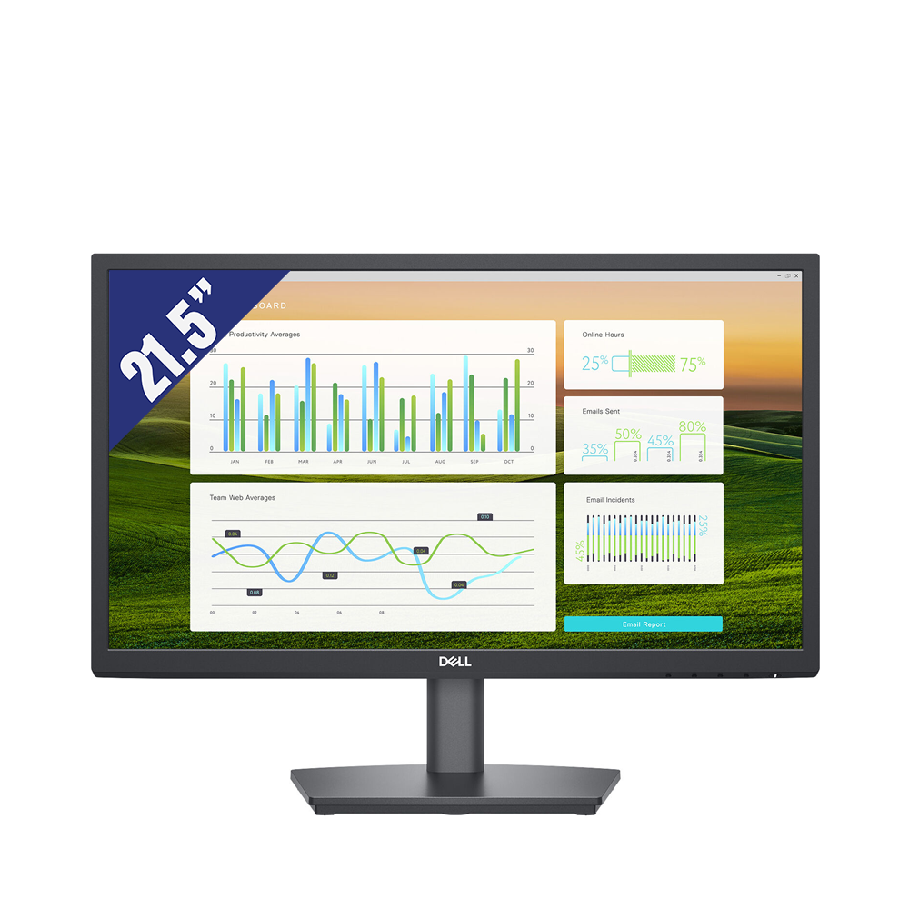 Màn hình LCD Dell 22inch E2222HS (1920 x 1080/ VA/ 60Hz/ 5 ms) 1 x DisplayPort 1.2,  1 x HDMI 1.2,  1 x VGA/D-sub