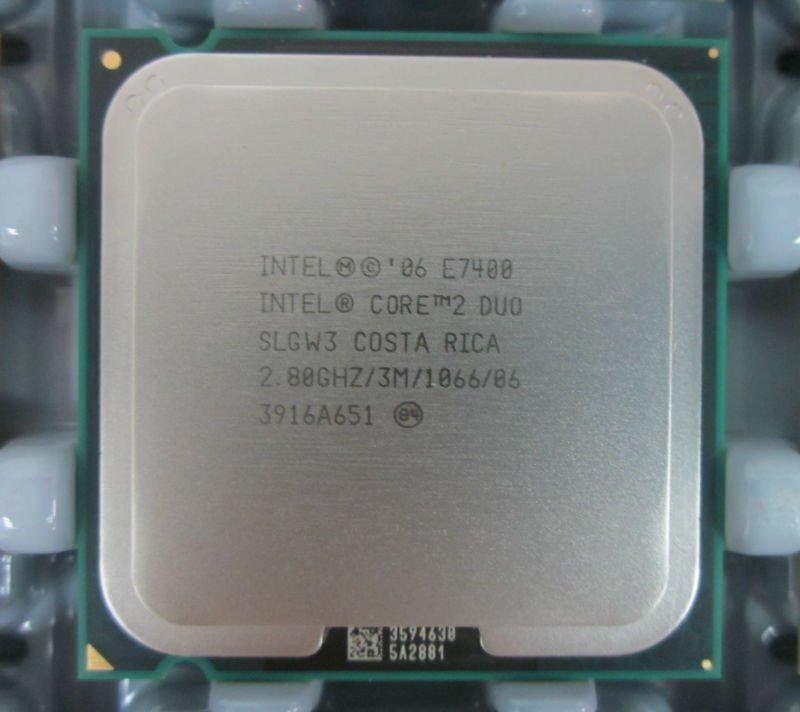 CPU Intel® E7400 2.80GHz SK775 Tray Ko Fan