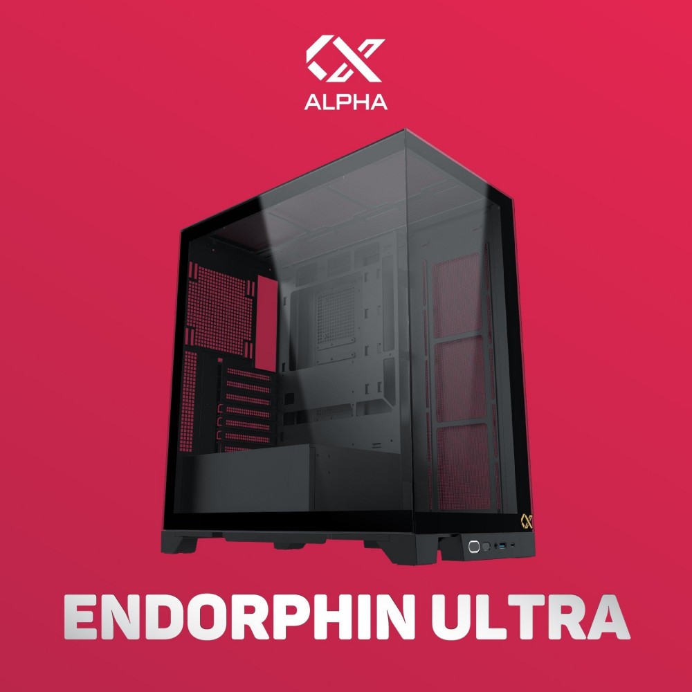 Thùng máy tính Case XIGMATEK ENDORPHIN ULTRA (EN41341) - PREMIUM GAMING ATX BLACK