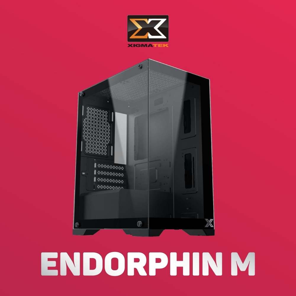 Thùng máy tính Case XIGMATEK ENDORPHIN M (EN41389) - GAMING M-ATX