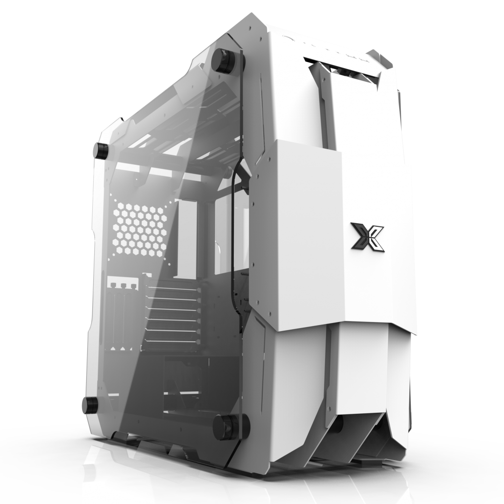 Thùng máy tính Case XIGMATEK X7 WHITE (EN46225) - PREMIUM GAMING E-ATX