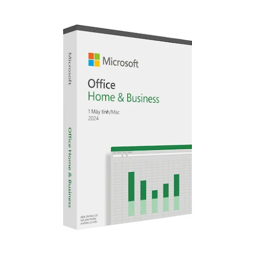 Phần mềm Microsoft Office Home & Business 2024 English APAC EM Medialess (EP2-06630) FPP/Box