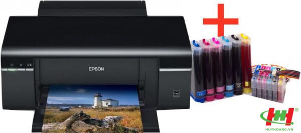 Máy in liên tục Epson Stylus Photo T50 (Mực dầu UV)