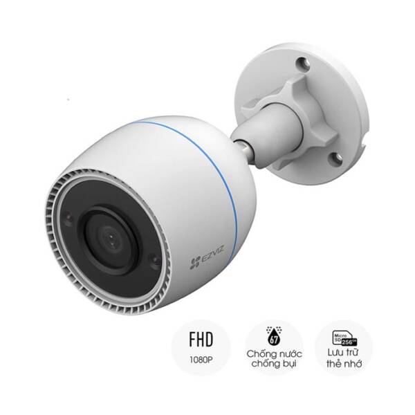 Camera IP Wifi EZVIZ C3TN (2mp,  Phù hợp ngoài trời,  đêm không màu)