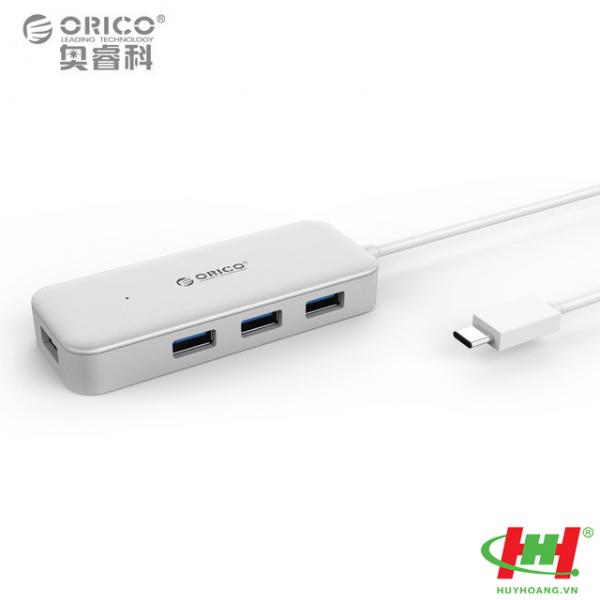 Bộ chia Type C ra 4 cổng USB 3.0 ORICO TC4U-U3-SV