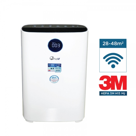 Máy lọc không khí thông minh kết nối Wifi FujiE AP400 (Phù hợp phòng 28-48m2,  32W)