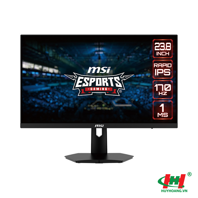 Màn hình LCD Gaming MSI G244F (23.8 INCH/ FHD/ IPS/ 170HZ/ 1MS/ 2x HDMI™,  1x DP,  Audio 3.5mm)