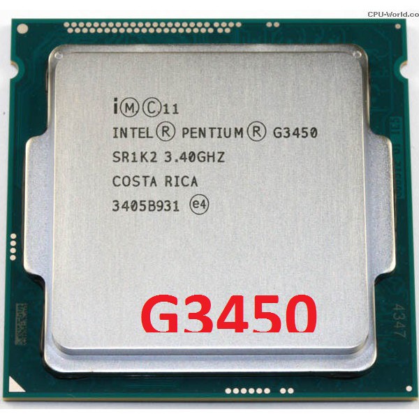 CPU Intel® Pentium® G3450 3.40GHz SK1150 Tray Ko Fan
