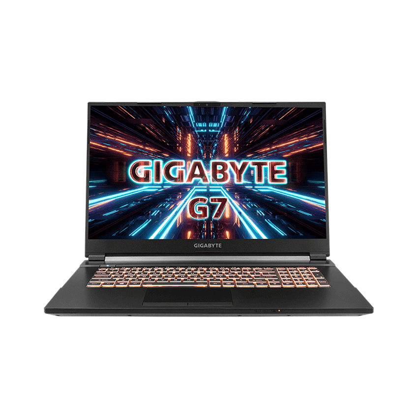 Máy tính xách tay GIGABYTE G7 MD-71S1223SH (i7-11800H,  16GB (2x8GB) DDR4-3200,  512GB SSD,  17.3"" FHD IPS 144Hz,  VIDIA GeForce RTX 3050Ti 4GB GDDR6,  Win 10 Home,  Black,  2Yrs,  2, 5kg )