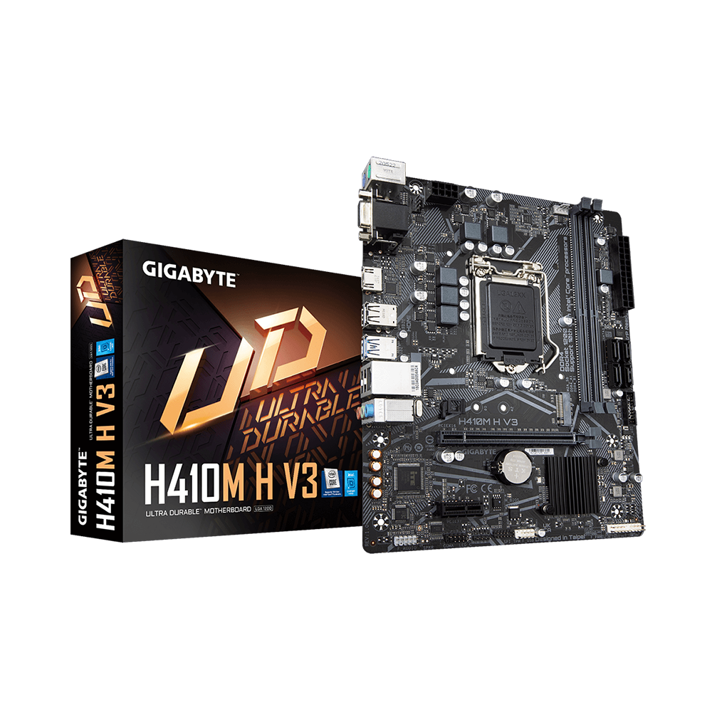 Mainboard GIGABYTE H410M-H V3 (SK1200,  1 x HDMI,  1 x VGA/D-sub)