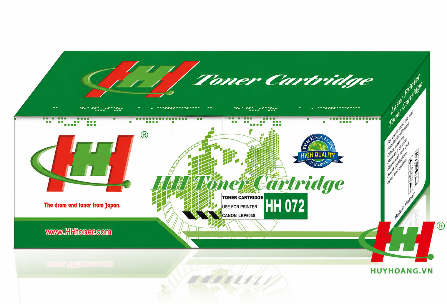 Mực máy in Canon MF289DW,  LBP171DN,  LBP172DW Canon HH 072 - Thương hiệu HH,  Không Chip