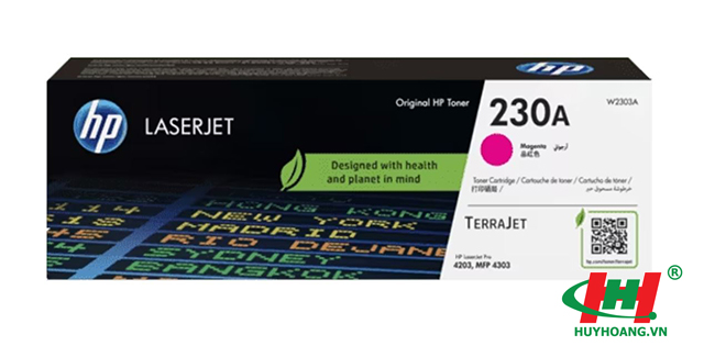 Mực máy in HP 4203dw,  4203dn,  4303fdw HP 230A Magenta Original LaserJet Toner Cartridge (W2303A)