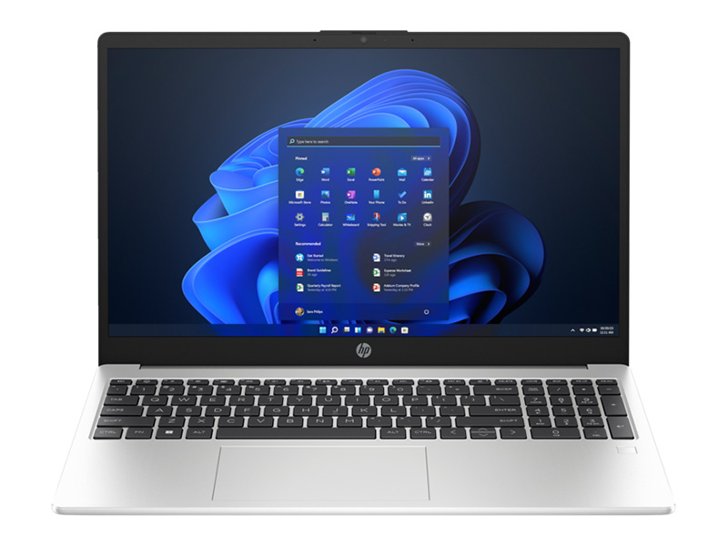 Máy tính xách tay HP 250 G10 A06E9PT i3- 1315U/ 8G/ 256GSSD/ 15.6FHD/ WL/ BT/ 3C/ W11H/ BẠC* - 01Y