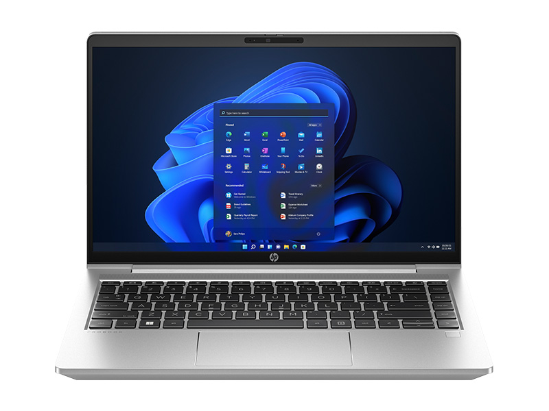 Máy tính xách tay HP Probook 445 G10 878T4PA R5-7530U / 16G D4 / 512G SSD / 14.0 FHD  Touch / FP / WL/BT / 3C51 / ALU / W11H/ LED_KB / 1 Year / BẠC