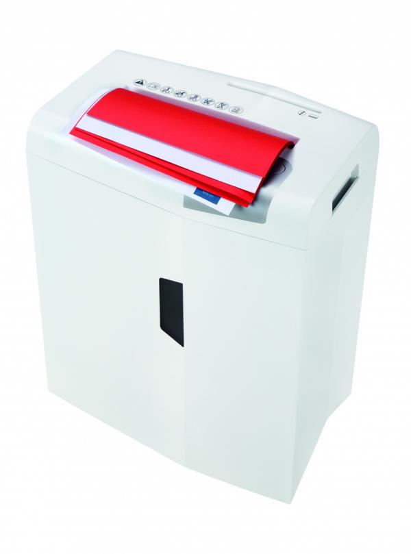 Máy Hủy Giấy HSM Shredstar X10 (hủy vụn,  10 tờ,  10 lít) Giấy,  kim bấm,  credit card & CD