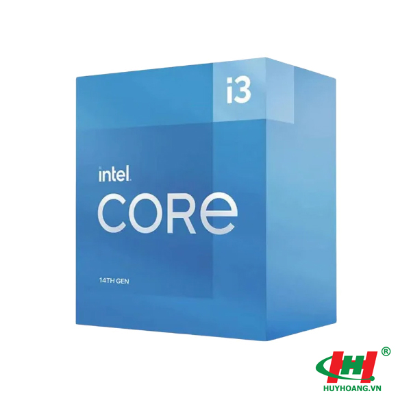 CPU Intel Core i3-14100F Box (Socket 1700/ Base 3.5Ghz/ Turbo 4.7GHz/ 4 Cores/ 8 Threads/ Cache 12MB)